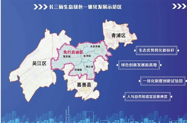 上海一体化青浦区,长三角一体化示范区青浦区