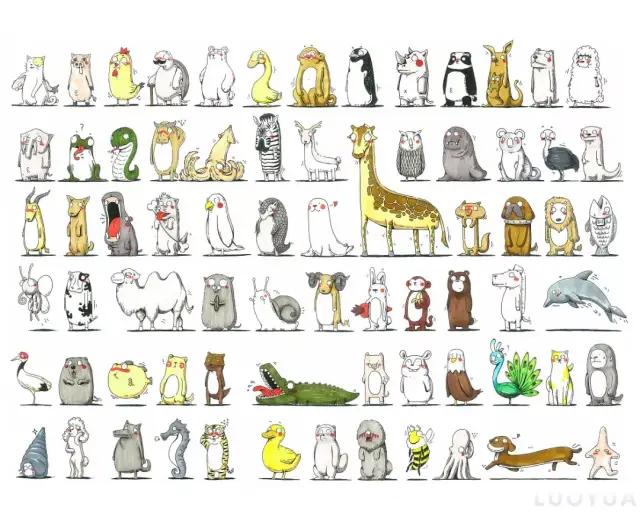 90后插画师画鬼,90后插画师山海经神兽