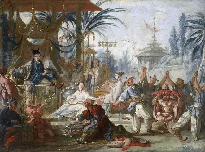 乾隆年有蒙娜丽莎的西洋画吗,乾隆看西洋画