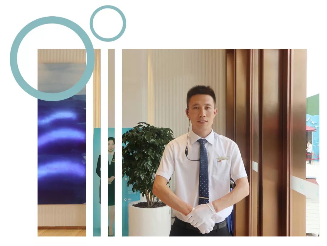 碧桂园保安王志军,碧桂园案场礼宾员