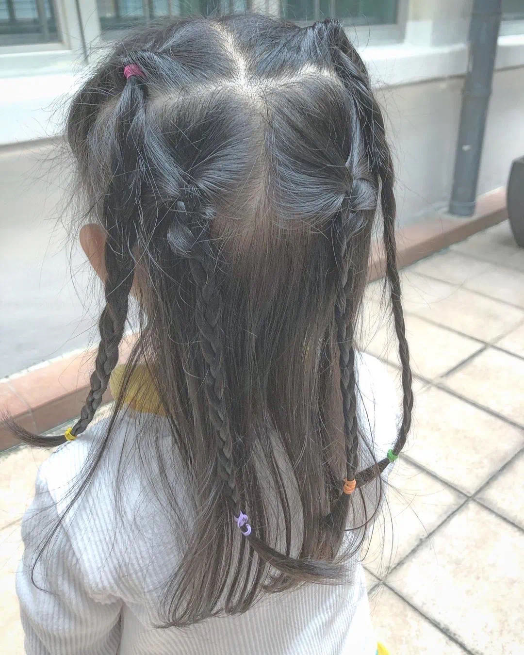 女宝理什么发型可爱,适合婴儿女宝的发型