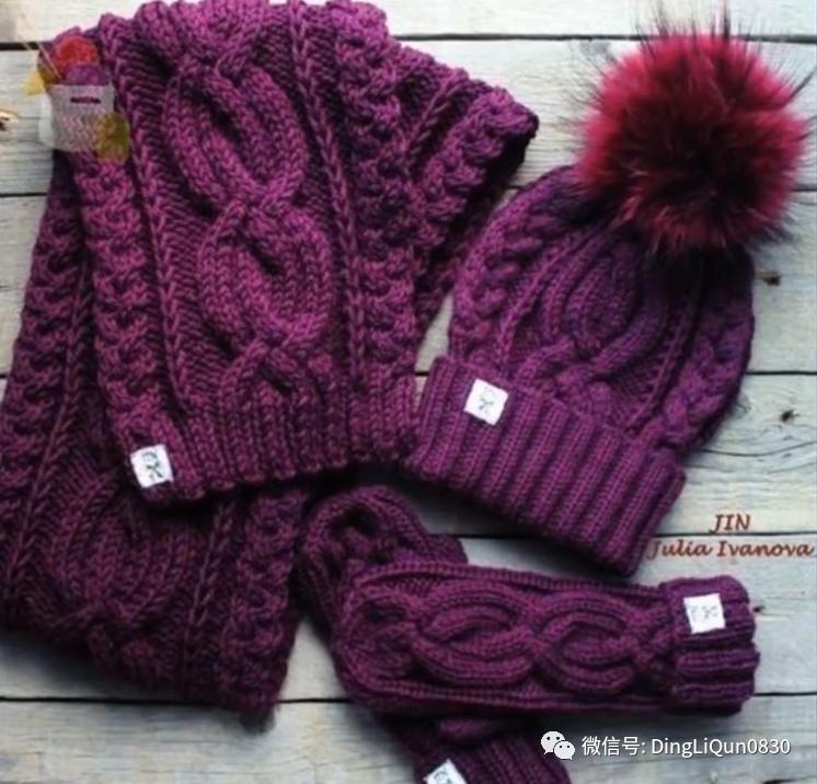 针织帽子简单款好看的,纯手工针织年轻人戴的帽子教程