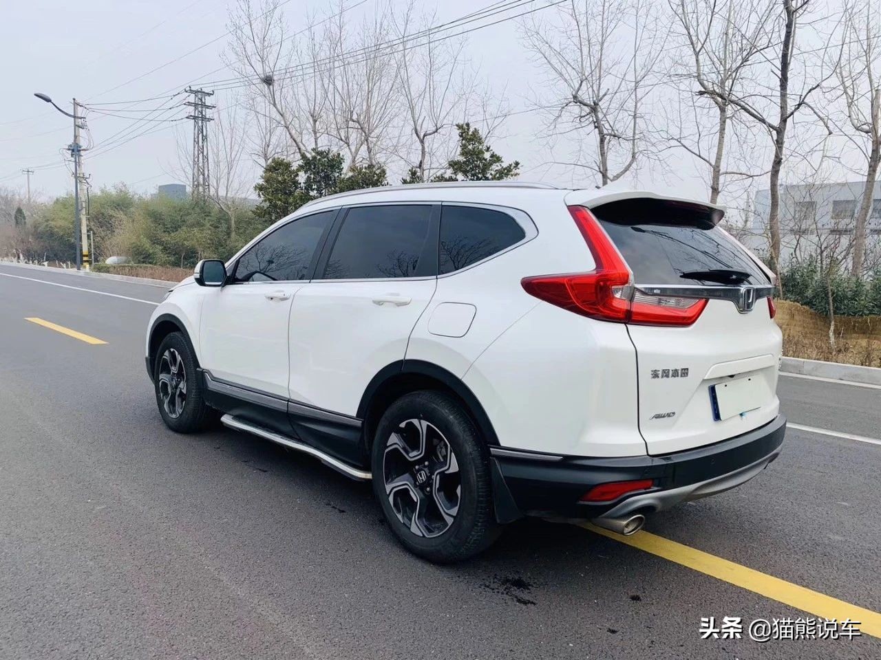 新款本田crv1.5t两驱自驾游,本田cr-v长途自驾