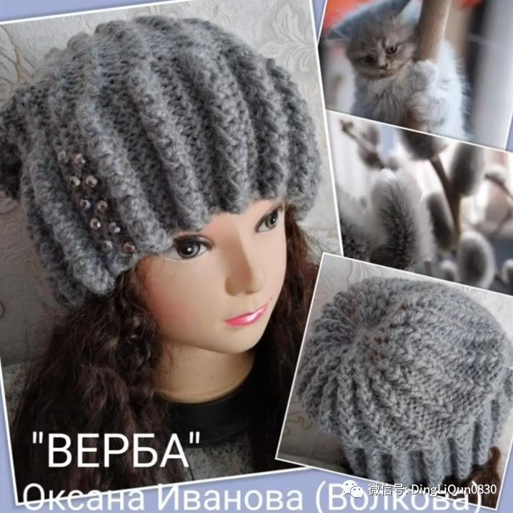 针织特色造型帽子,针织帽原创设计分享