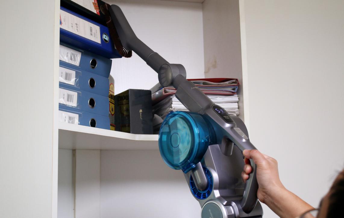 解决懒惰上瘾的吉米A6无线吸尘器：随手提，超强吸力更洁净