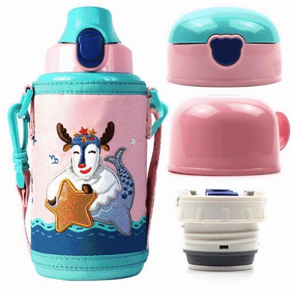 儿童保温杯推荐学生ins高级感,小孩子可爱的保温杯