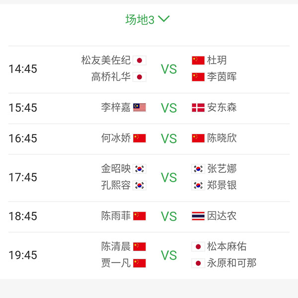 国羽女双大胜日本,印尼公开赛陈雨菲被逆转无缘决赛