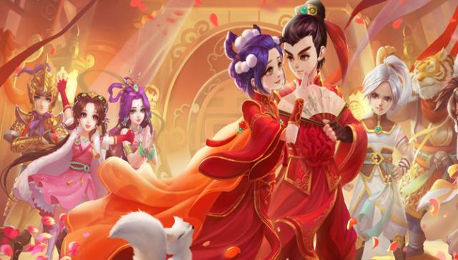 神武4端游结婚照,游戏中的结婚系统