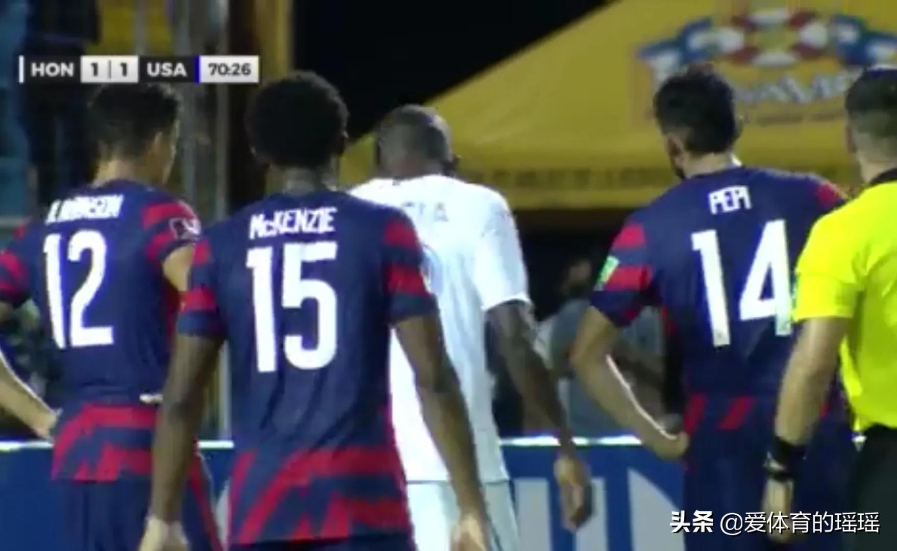 世预赛美国对墨西哥,美国洪都拉斯世预赛