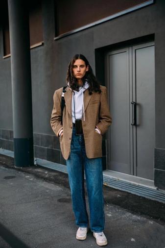 今年最流行的短袖搭外套,外套里面穿t恤