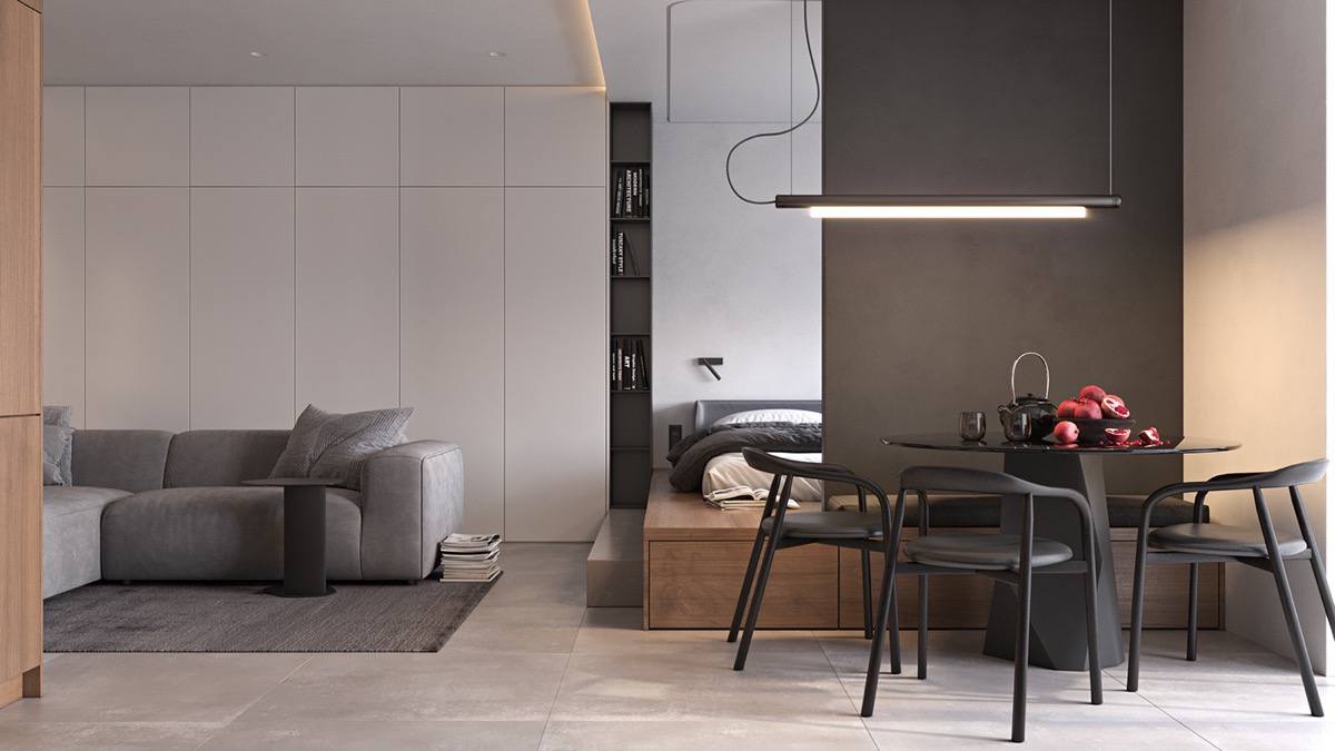 不到40平小户型设计,小户型公寓住宅风格