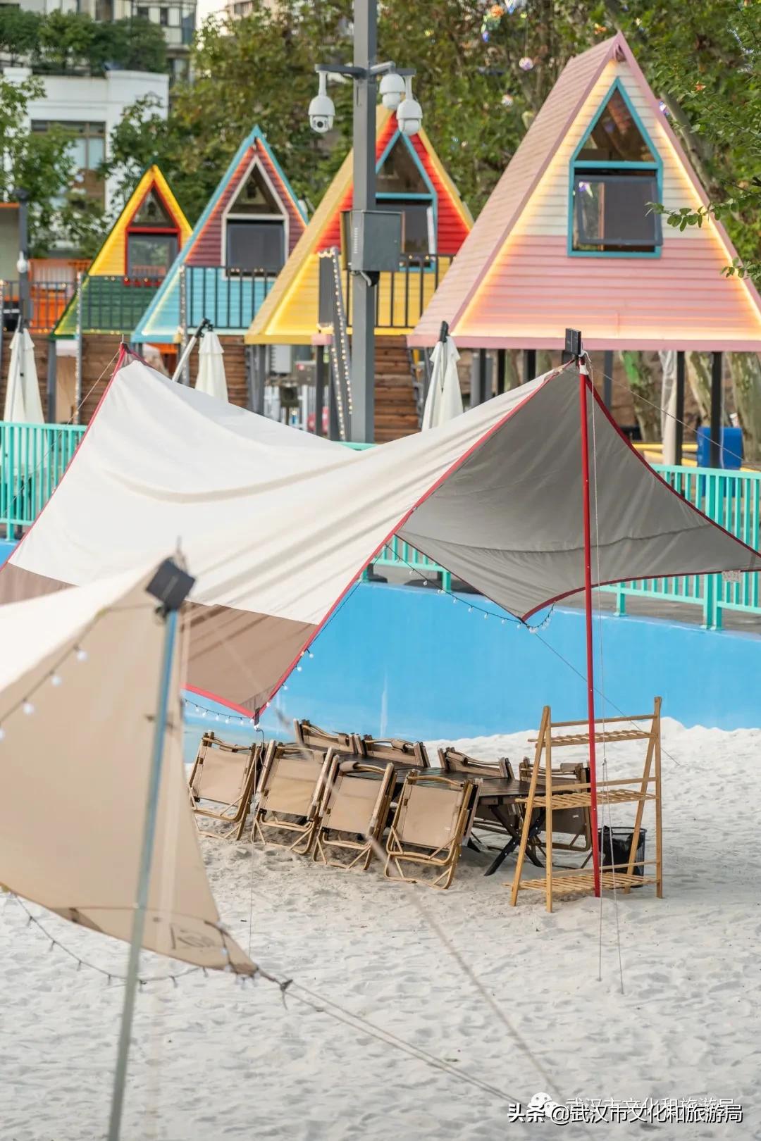 武汉市东湖沙滩露营,武汉市内适合玩水露营地方