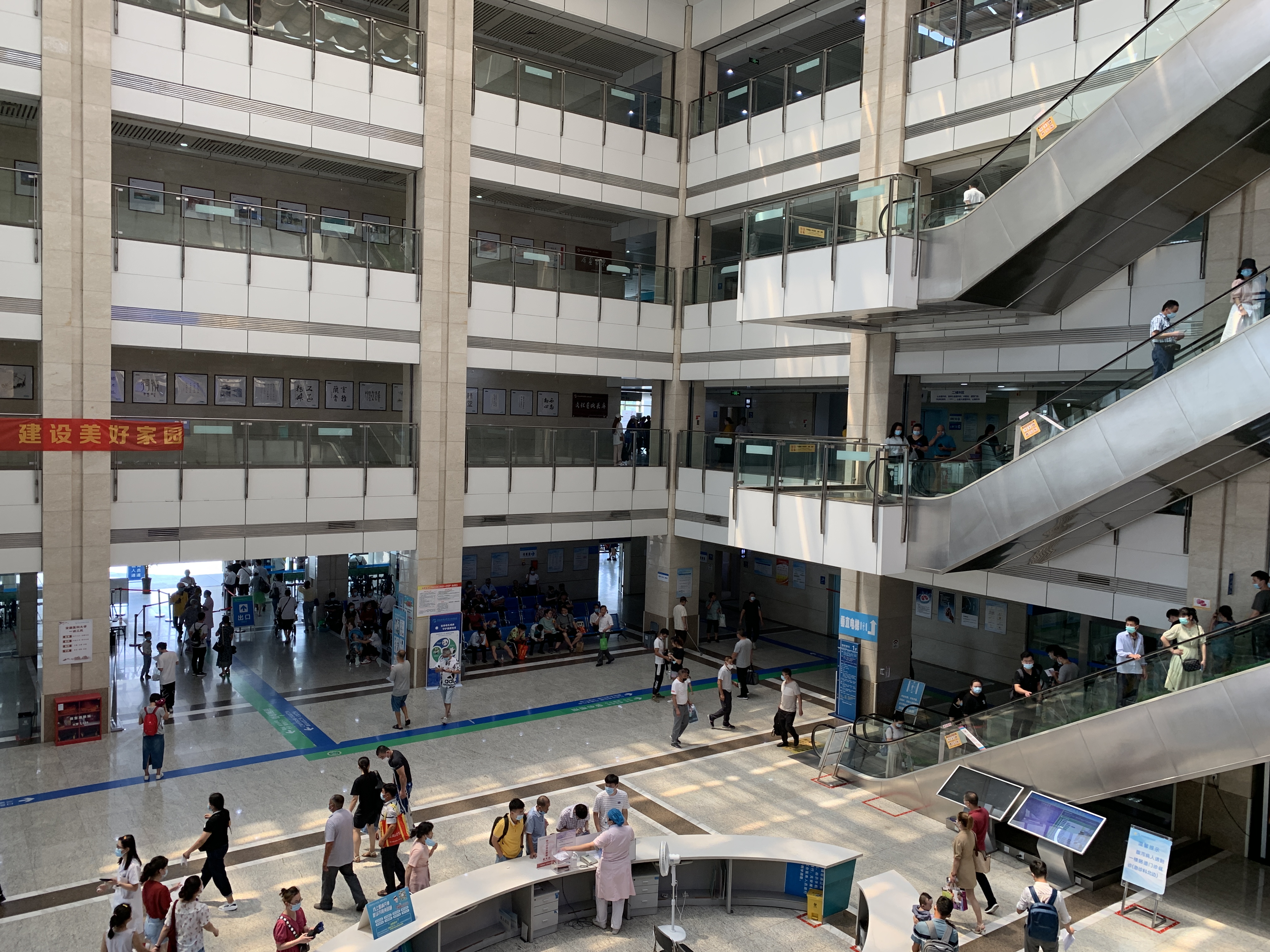 安医二附院医院围墙效果图,安医二附院大楼图片