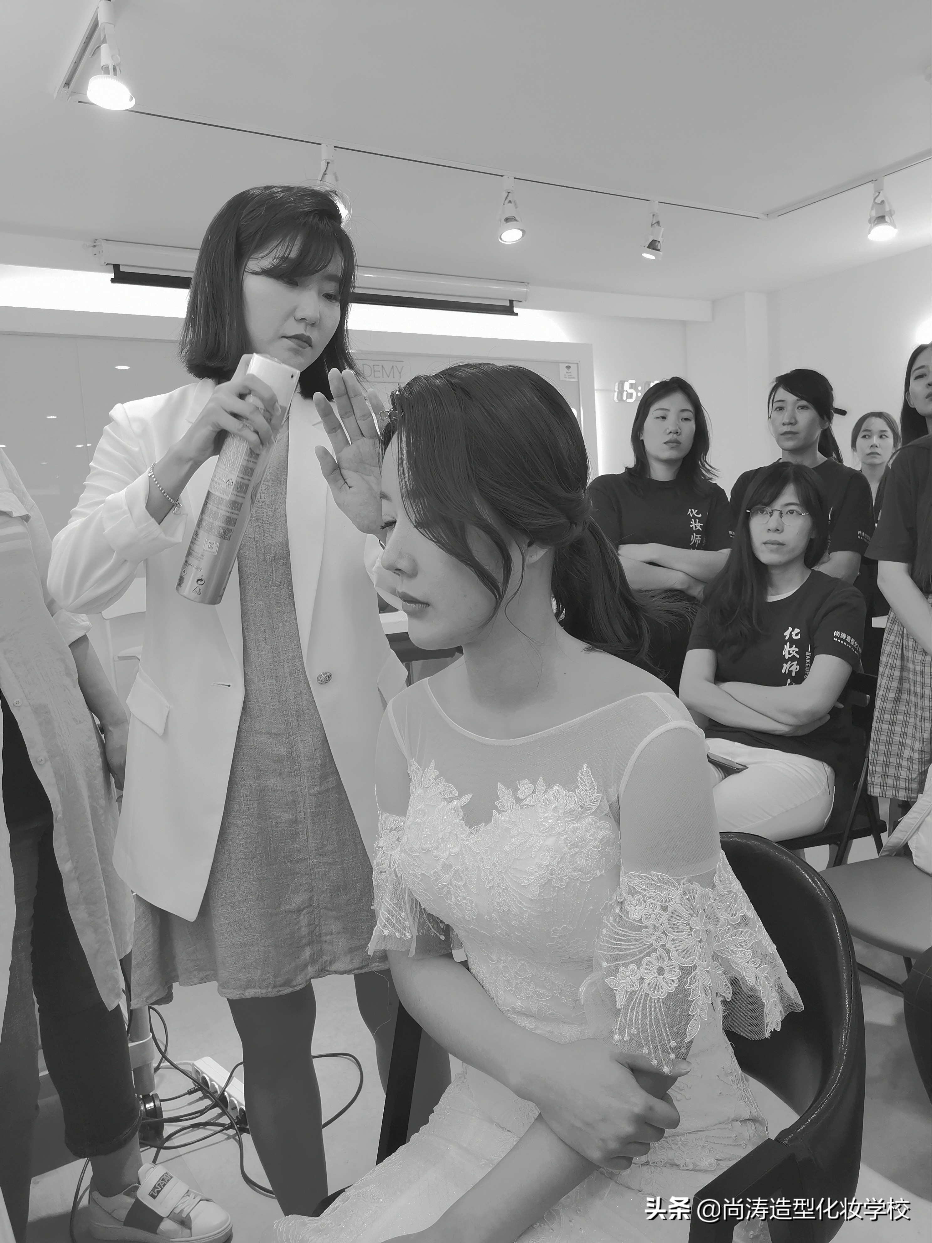 韩式新娘造型教程,韩式新娘造型步骤教程