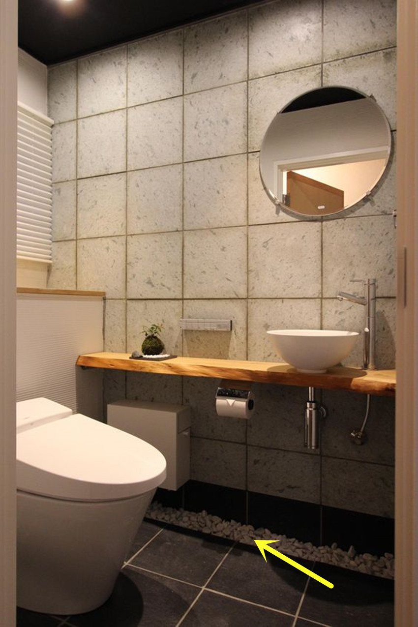 日本卫生间马桶布局,日式马桶上面有洗手池