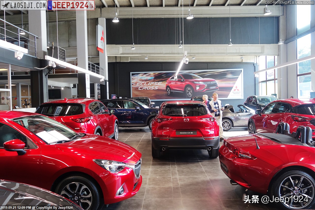 欧洲4S店实拍系列之Mazda,1---马3，我眼里最帅的两厢车
