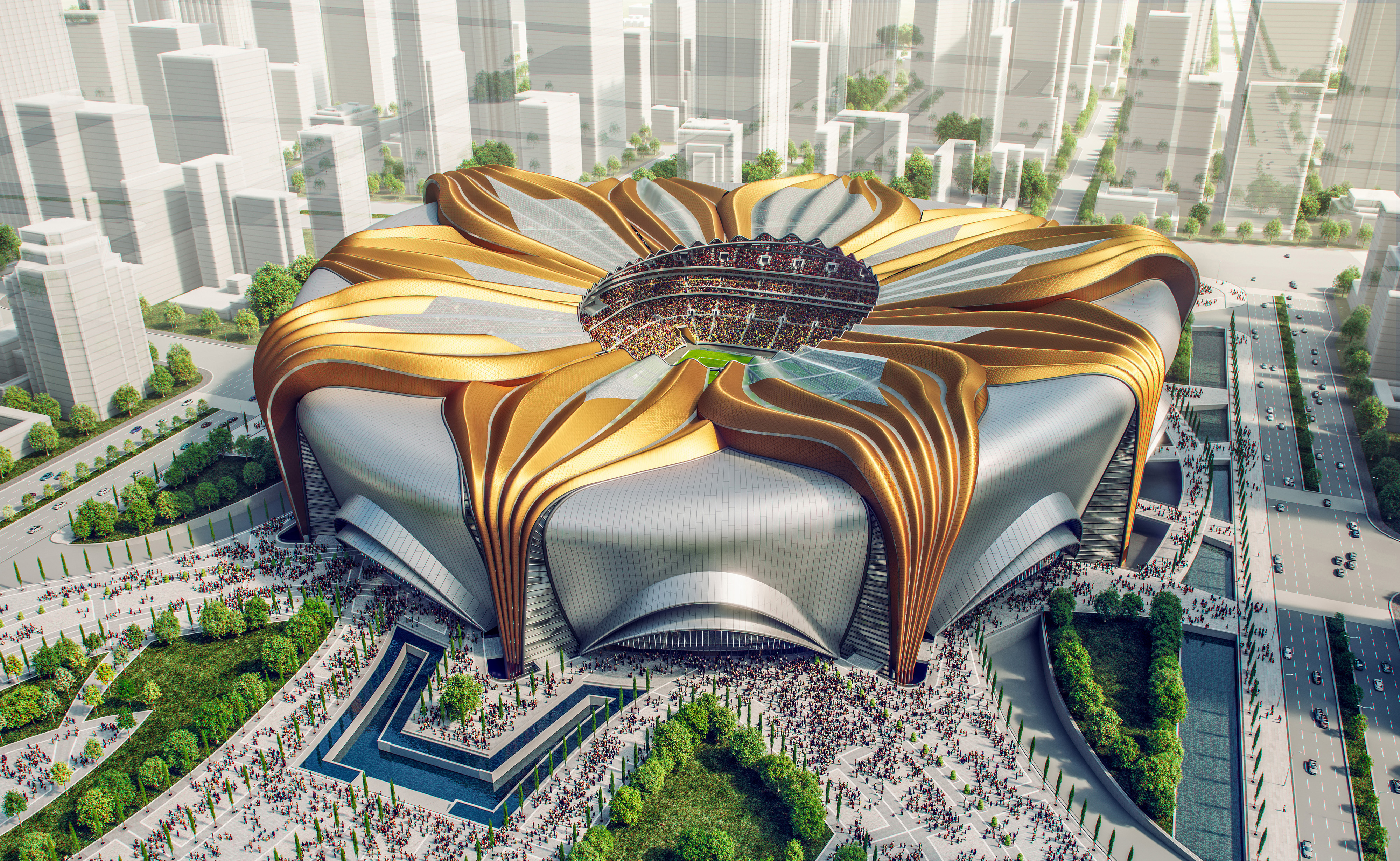 恒大足球场内场,恒大足球场有什么好地方