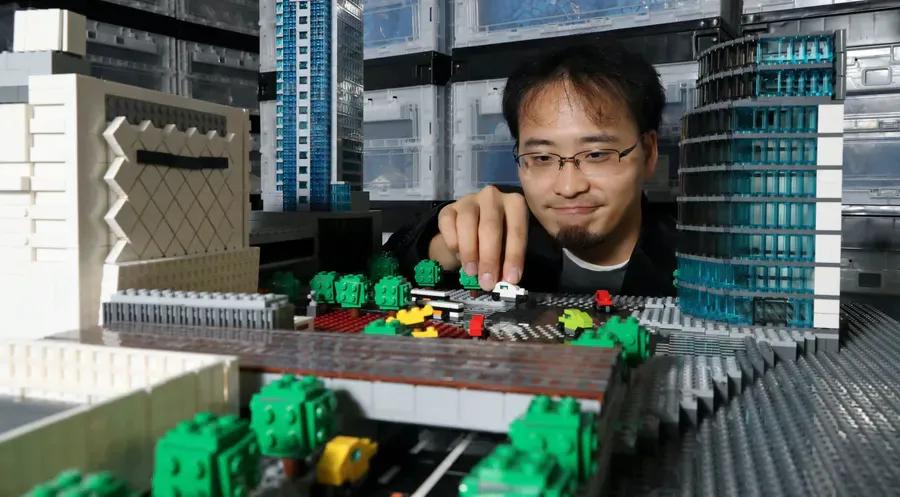 乐高大神画乐高图纸,日本乐高大神moko