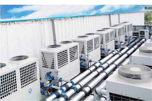 露天泳池一起来玩水游泳清凉一夏,南京空气能恒温泳池热泵