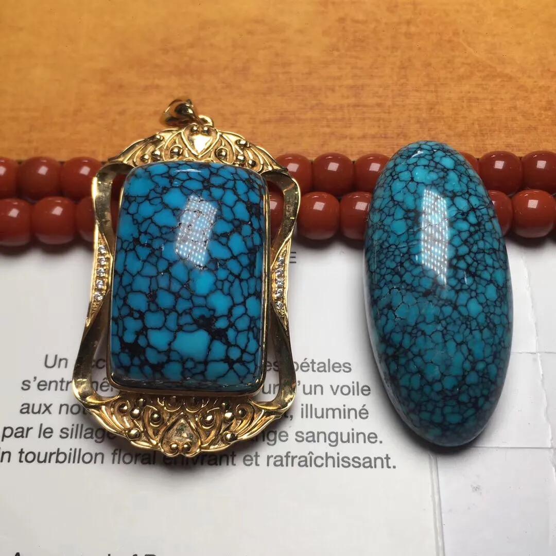 乌兰花原矿绿松石图片大全,乌兰花绿松石的优点和缺点