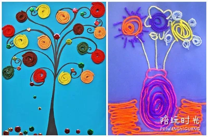 家里的旧毛衣别扔，娃一年的幼儿园作业就靠它了！