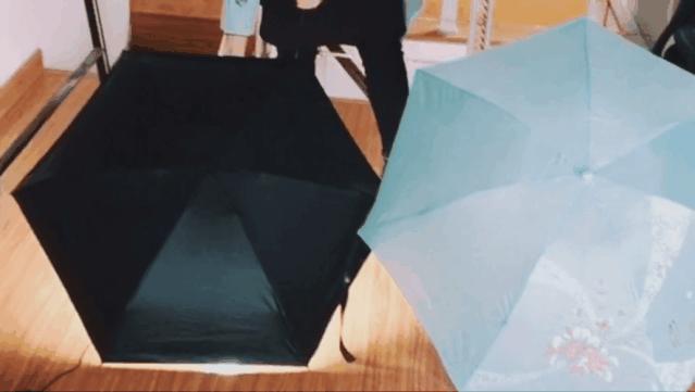 最小最方便携带的防晒伞,出门必备晴雨两用伞自动