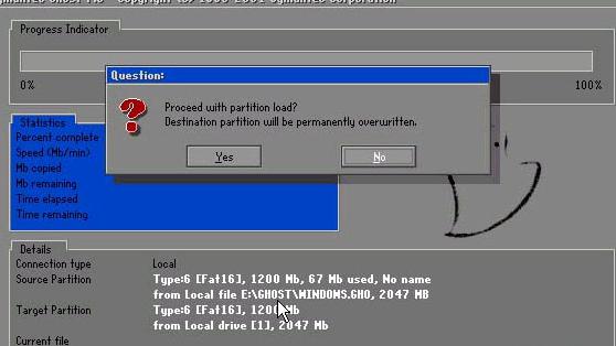 图文一键ghost使用教程,一键ghost使用方法