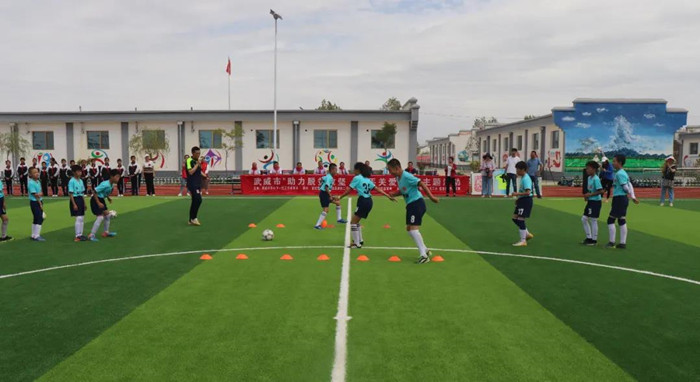 富民县五四杯足球赛,新村小学足球比赛