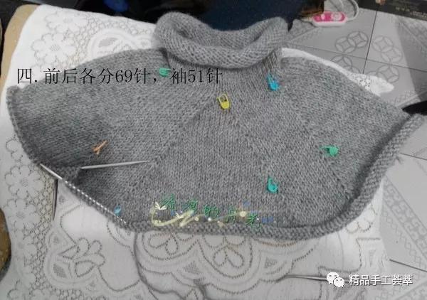 细针细线织衣服的教程,4-6岁女孩毛衣平针编织完整教程