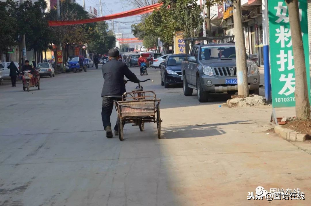 固始赵岗乡航拍,河南信阳固始县街拍