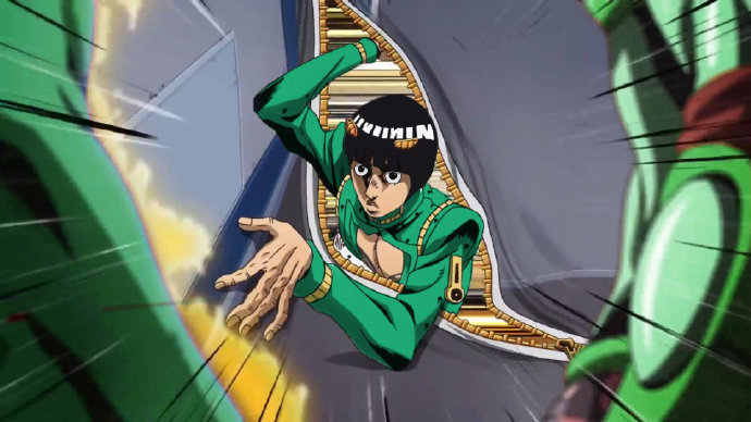 国外同人大佬将JOJO和小李融合到一起，网友戏称《JO影忍者》