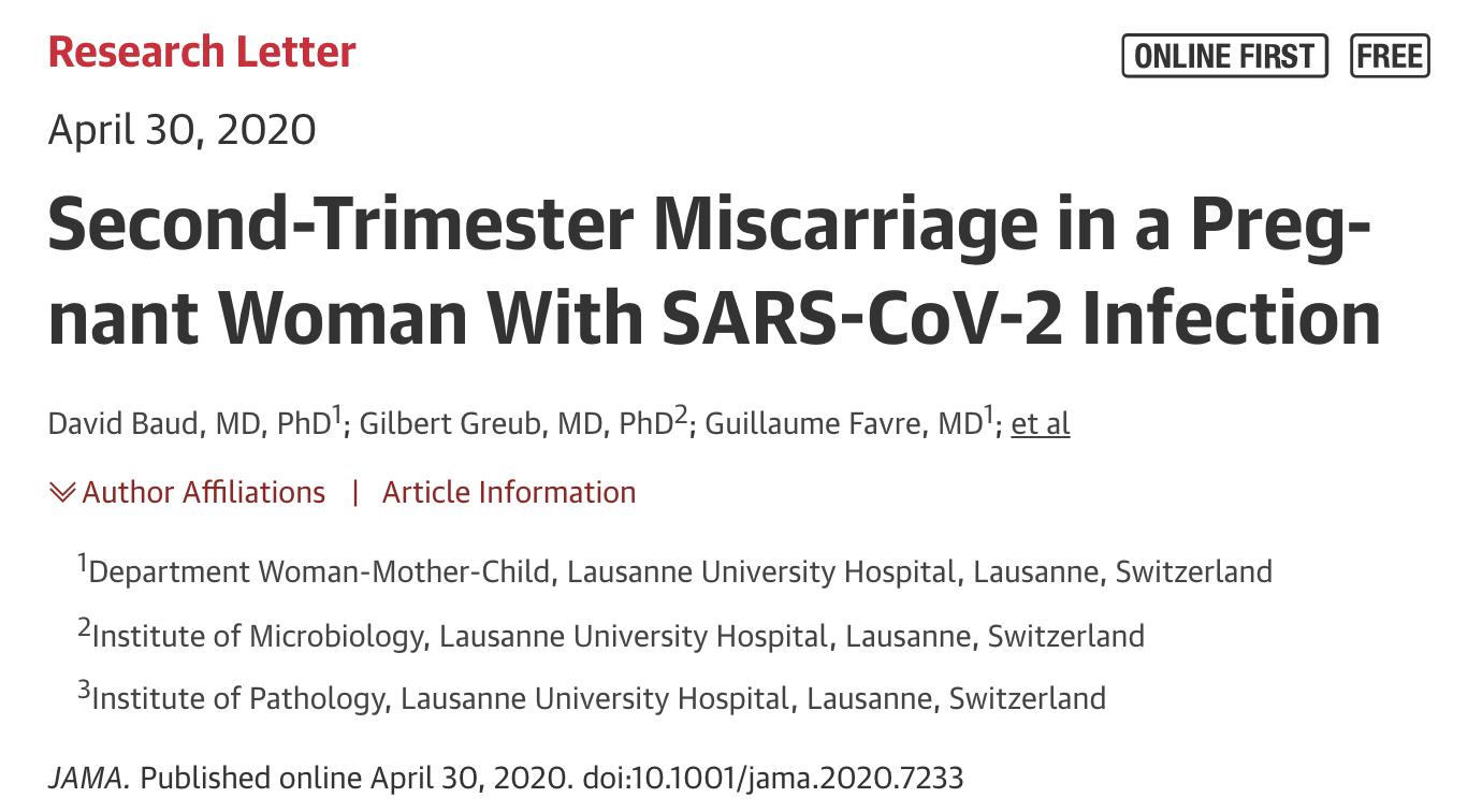 新冠导致孕妇流产案例,新冠疫情中孕妇流产事件