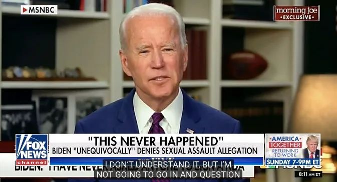 十几个女人毁不了特朗普，一个女人就可能毁掉拜登