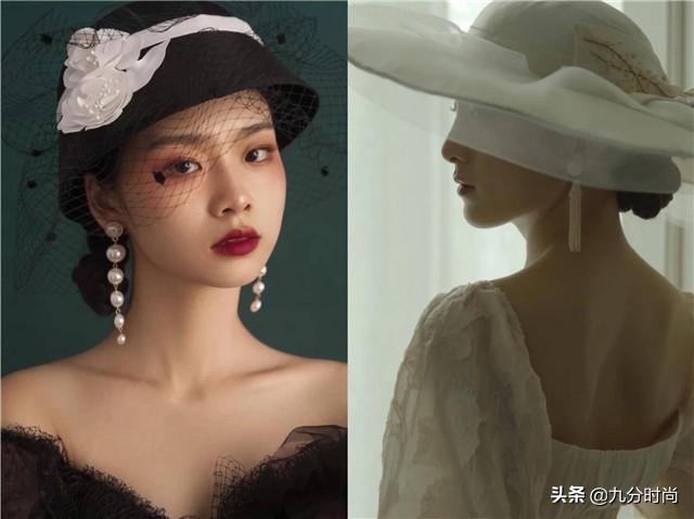 女人的品味时尚,时尚洋气毛呢帽