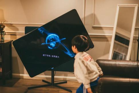 tcl老液晶电视改造成智能电视,tcl巨屏电视效果