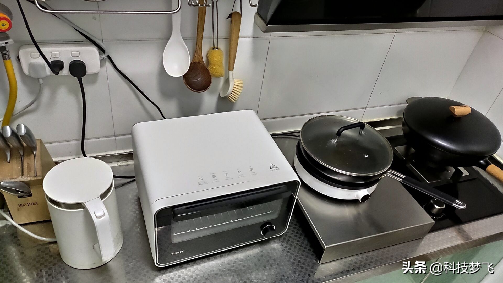 tokit迷你智能电烤箱烤肉滴油,TOKIT电烤箱