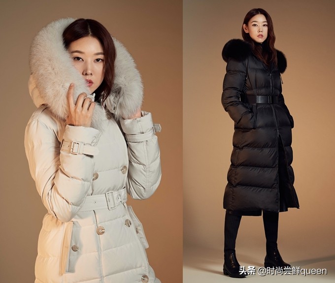 韩惠珍穿羽绒服,韩惠珍羽绒服高清图片