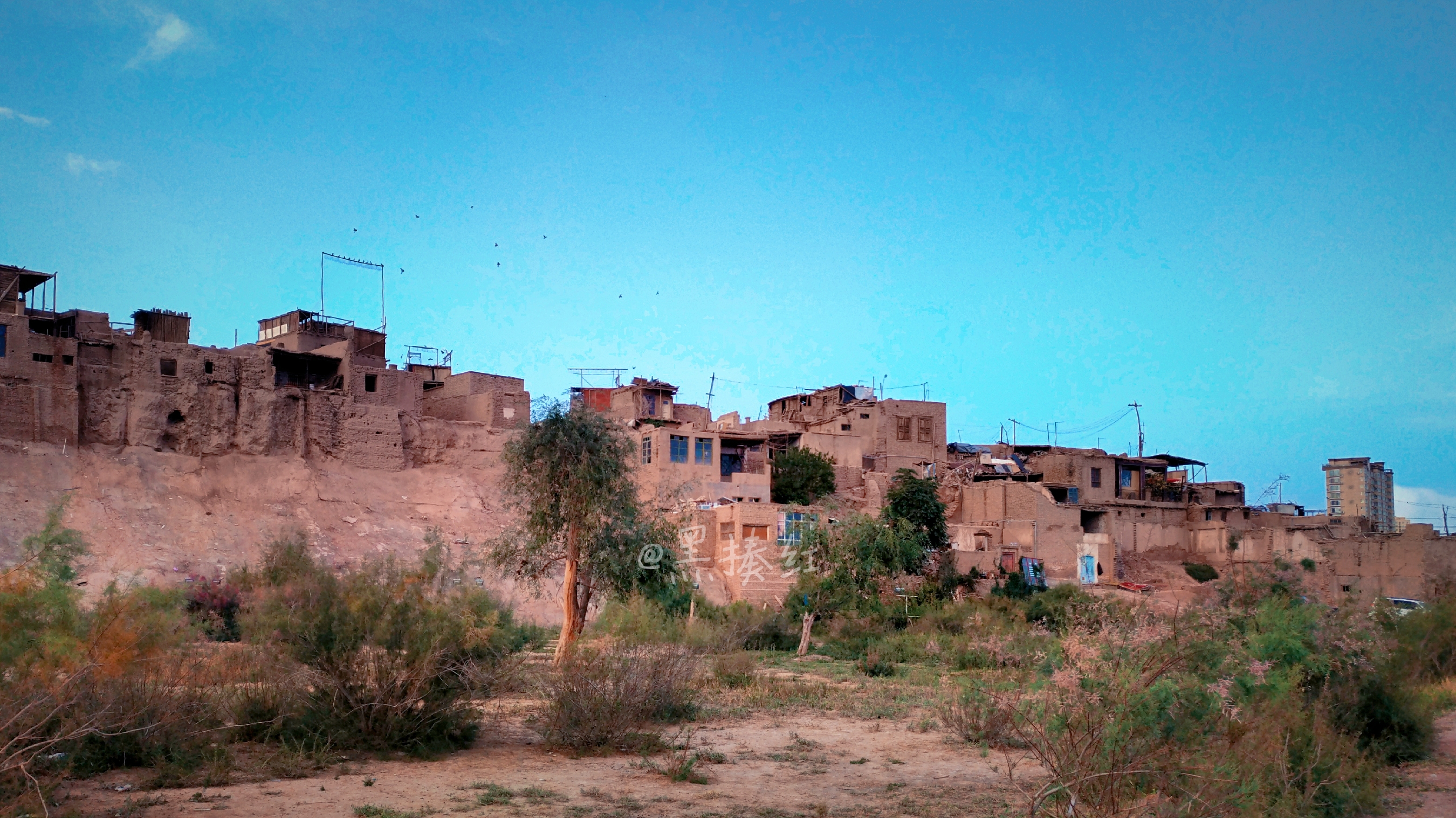 喀什古城废弃房屋,喀什废墟古城