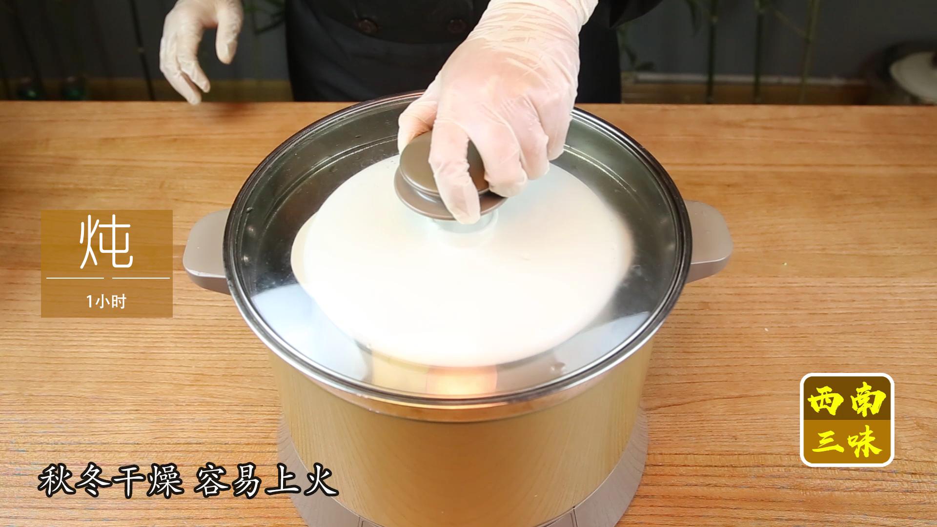 南北杏仁雪梨糖水,南北杏煲什么止咳化痰效果最好