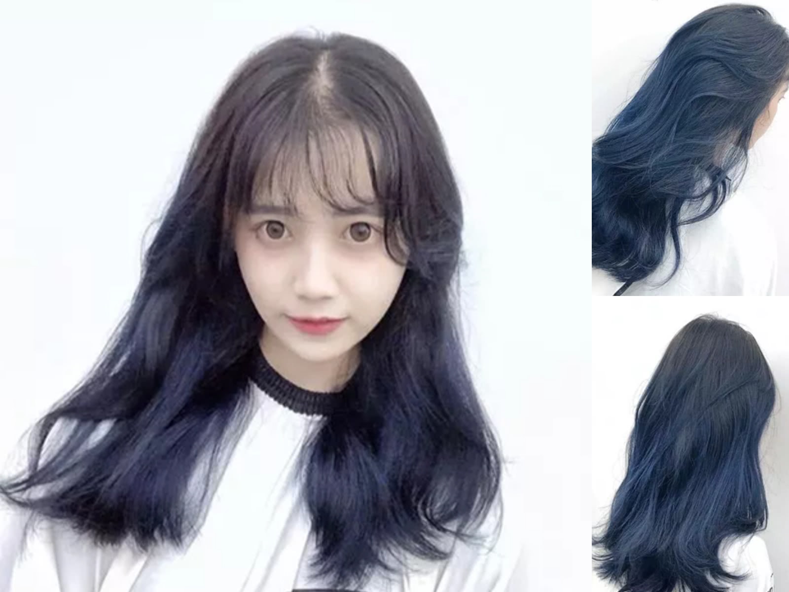 黄皮发色推荐显白蓝黑色,蓝黑色黄皮显白吗