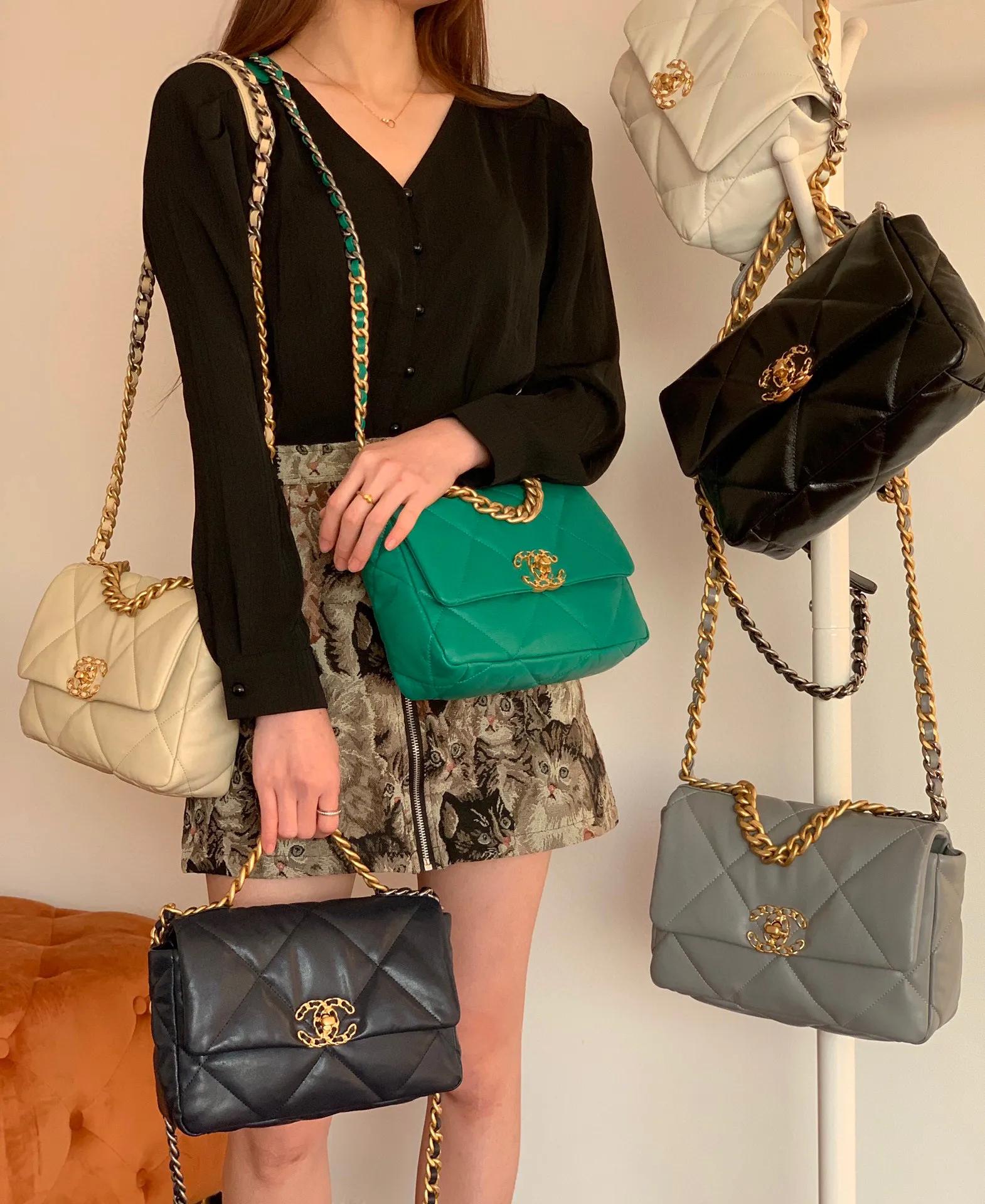 chanel香奈儿金球中古包,chanel19埃及系列白色金字塔包