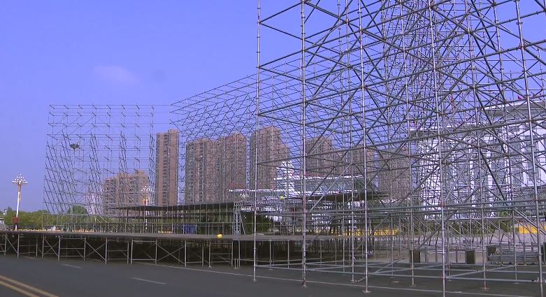 汤显祖戏剧节开幕典礼现场,2021汤显祖戏曲节