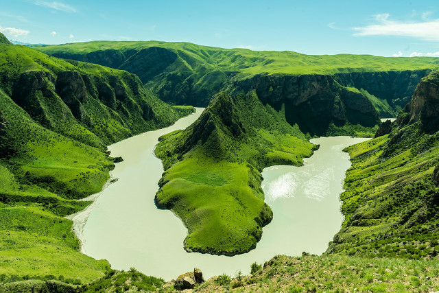 喀拉峻大草原风景好迷人,喀拉峻大草原生态环境
