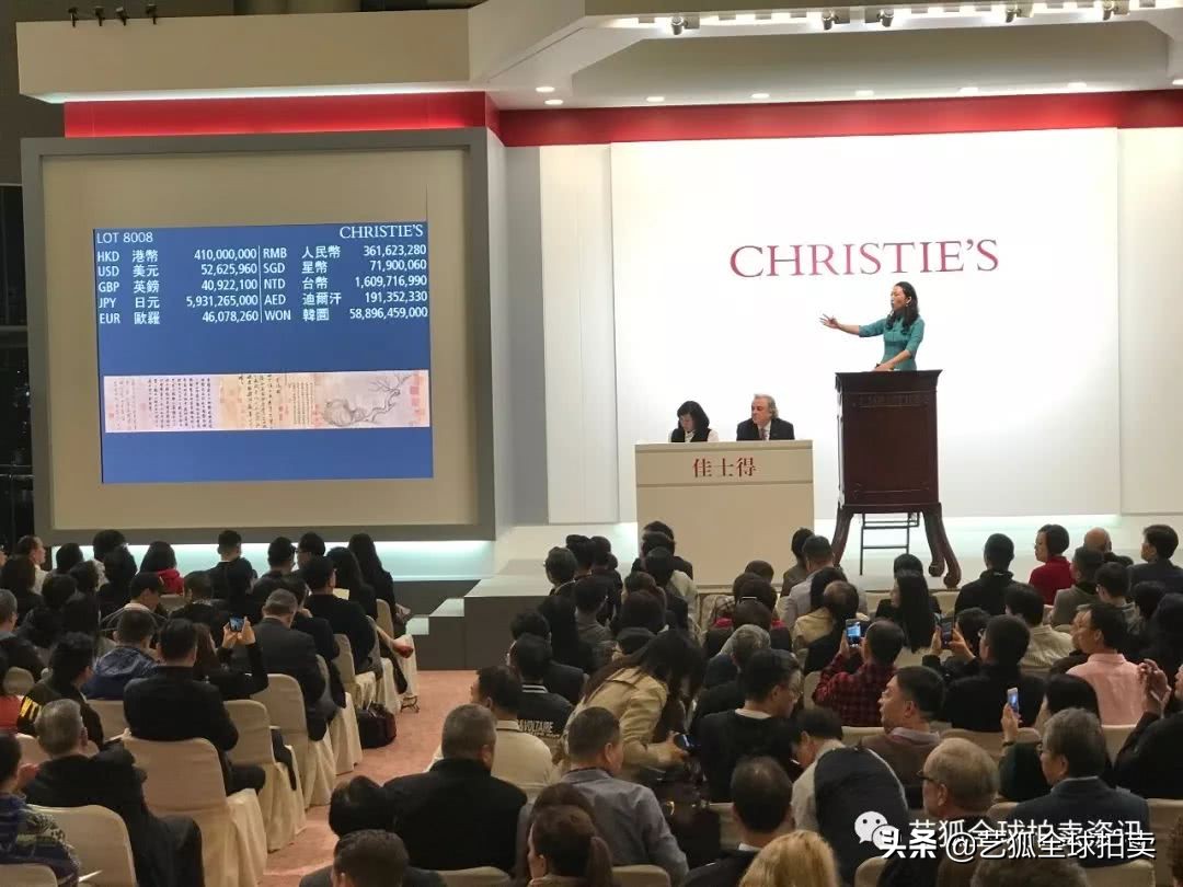 世界4大拍卖会,世界拍卖会2019