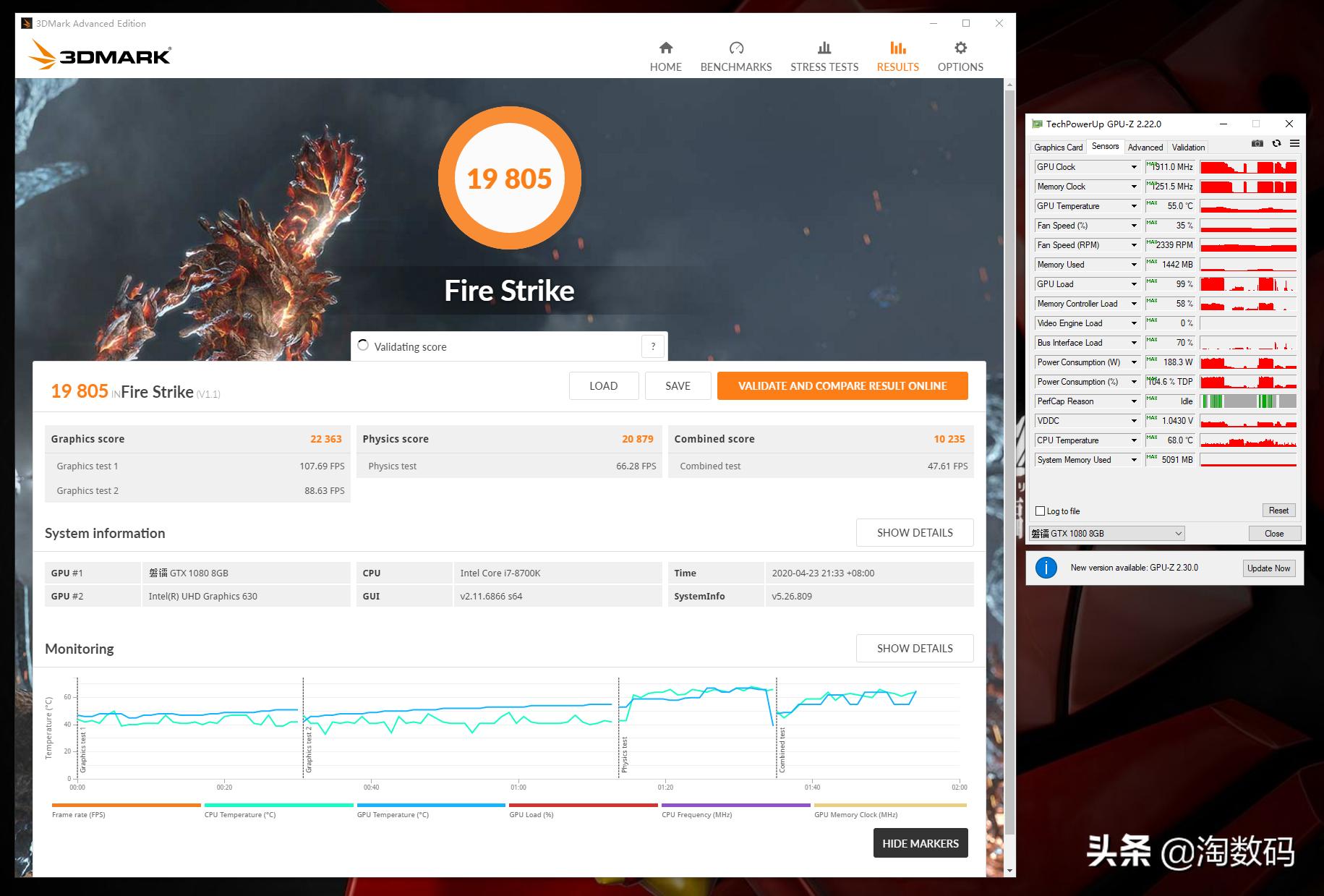 Tony玩显卡：1549买张GTX10808GB，是否胜过同价GTX1660Super？
