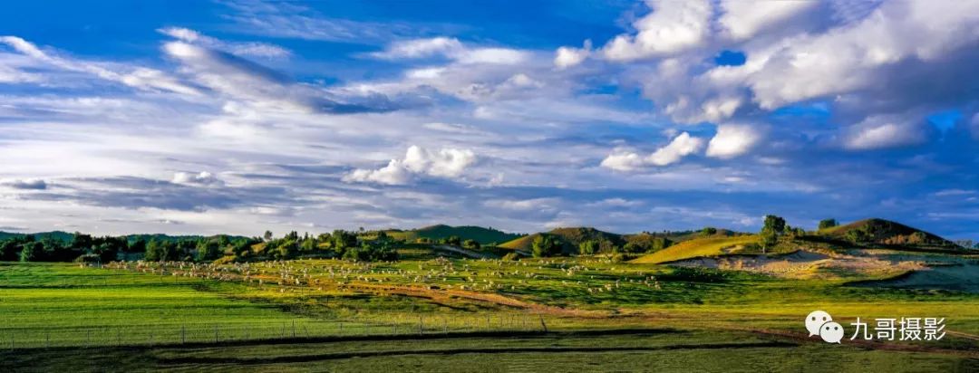 坝上草原天路美景,大美坝上风光系列之一