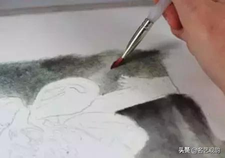 儿童水彩颜料画涂色图片,三丽鸥水彩涂色本怎么画