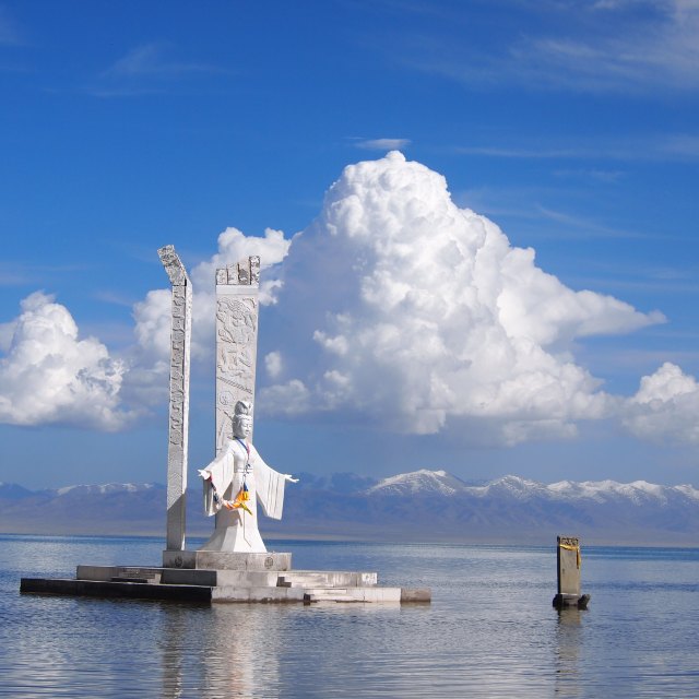 大西北札记,大西北之旅青海湖8月