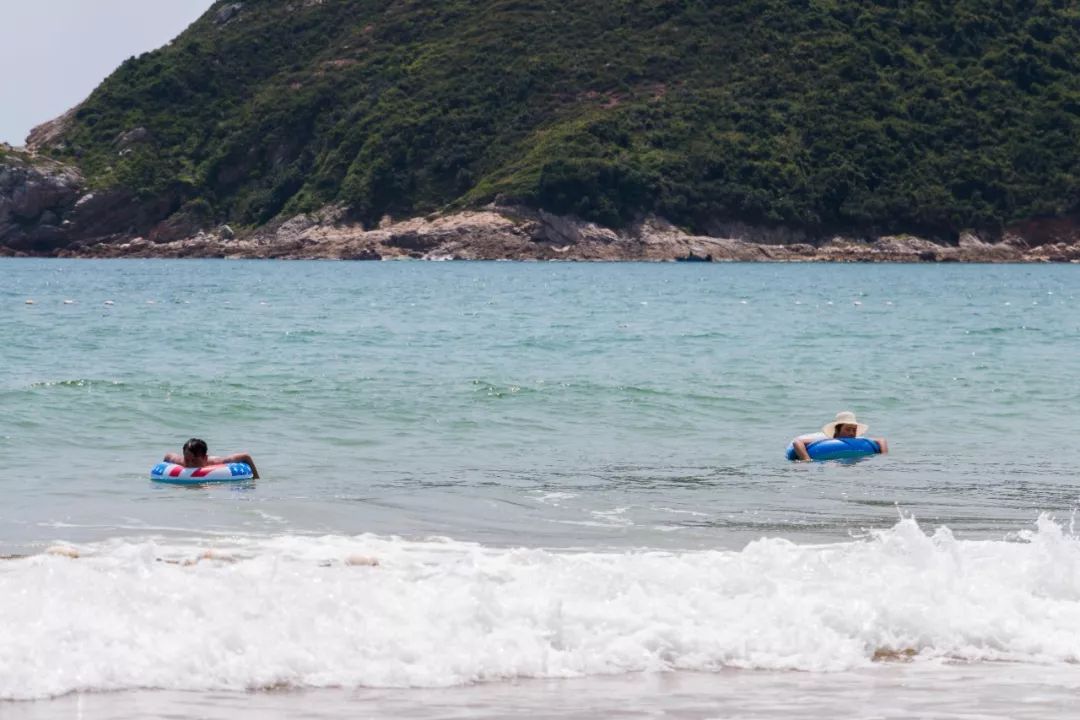 深圳少见的“十里银滩”，美到无边