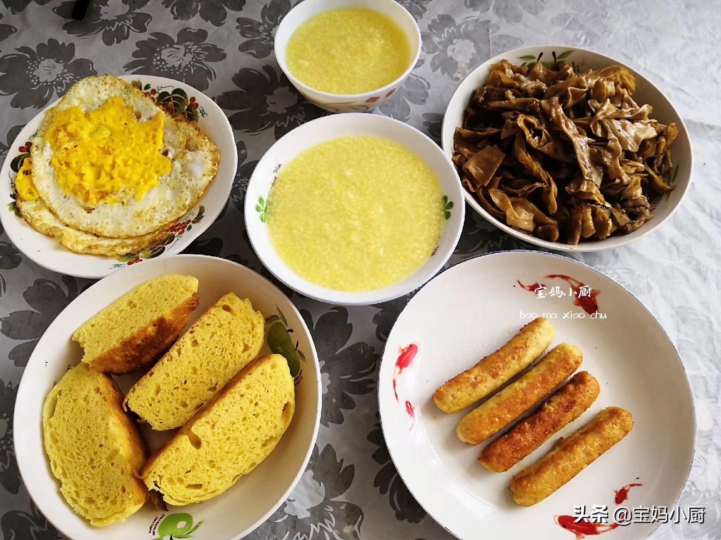 记录在娘家吃吃喝喝的美好时光,娘家最幸福的早餐